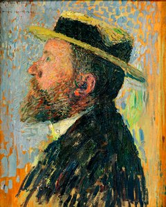 フランスの社会主義指導者、ジャンジョレス（1859〜1914年）の肖像